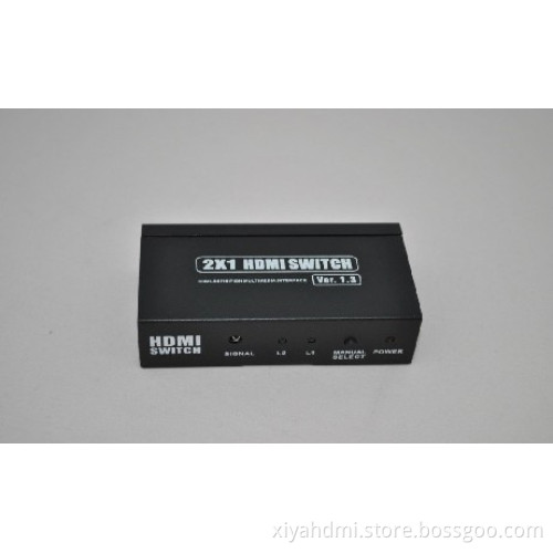 HDMI switcher 2 in 1 out